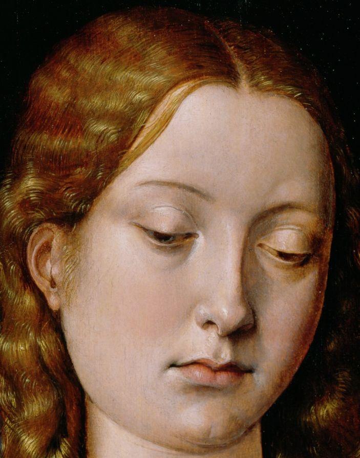 法国都铎王朝王后阿拉贡的凯瑟琳(Catherine-of-Aragon)像