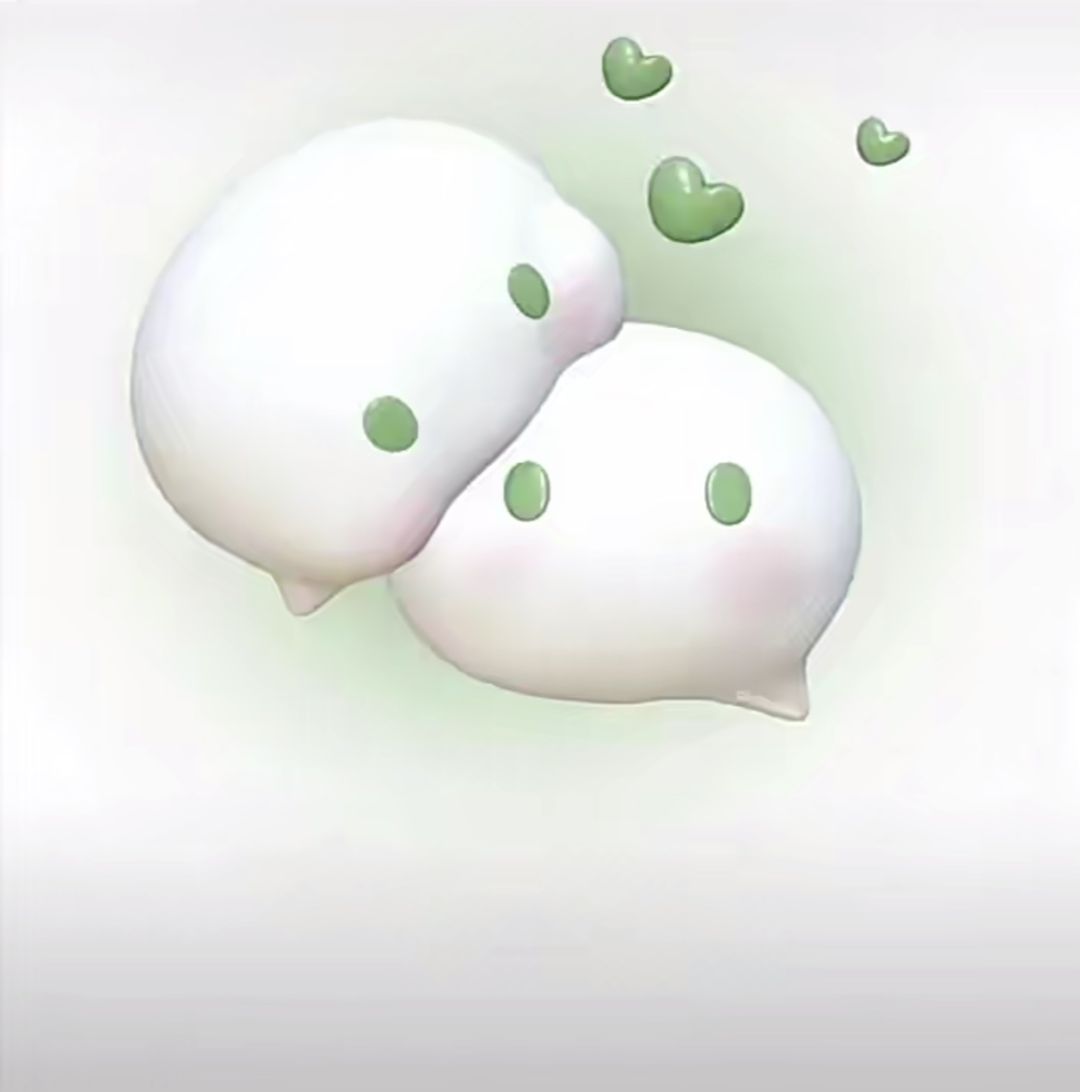 可愛小氣泡丨微信圖示影像