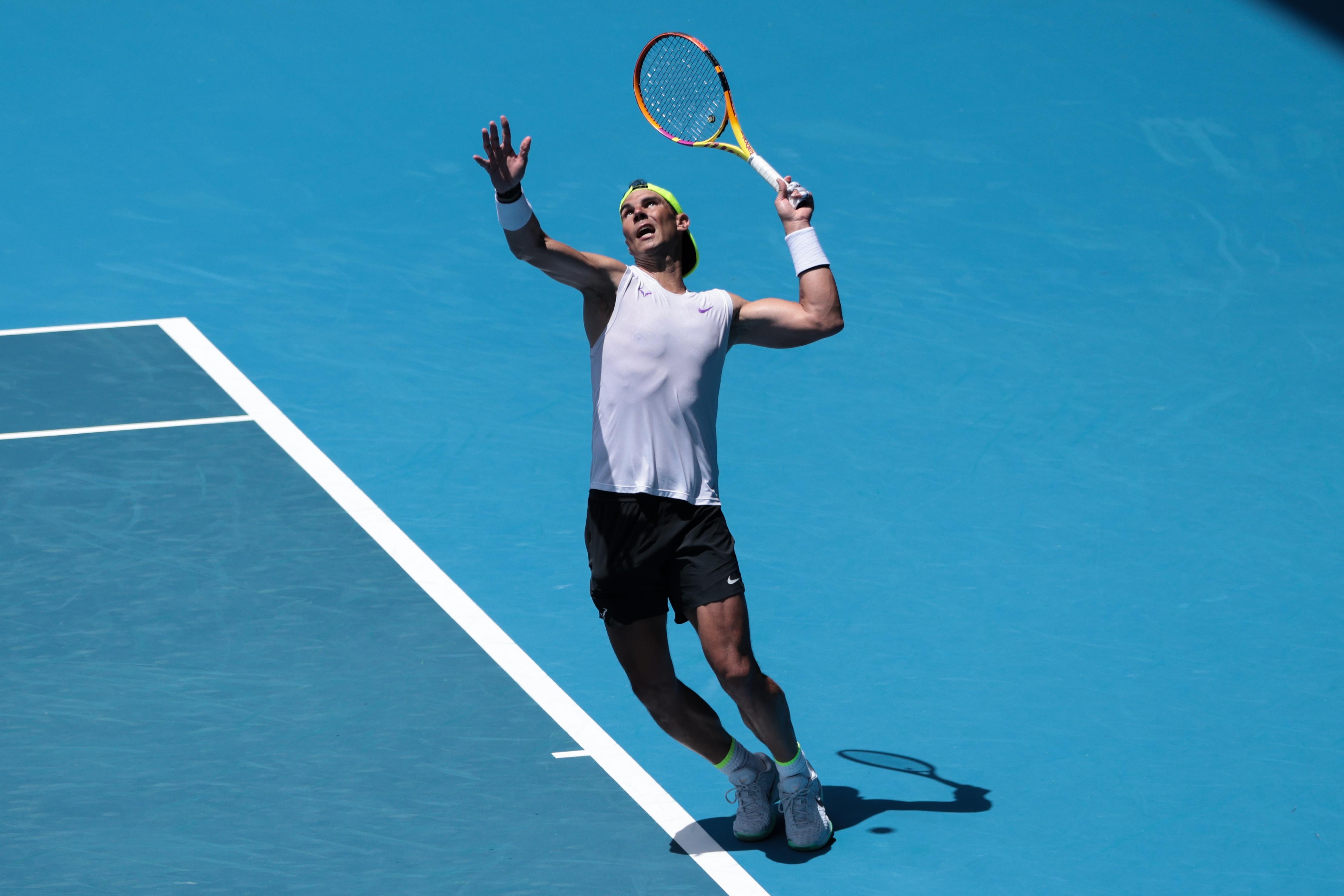 (Second-tier foreign agent) Tennis - Preparing for the Australian Open (2)