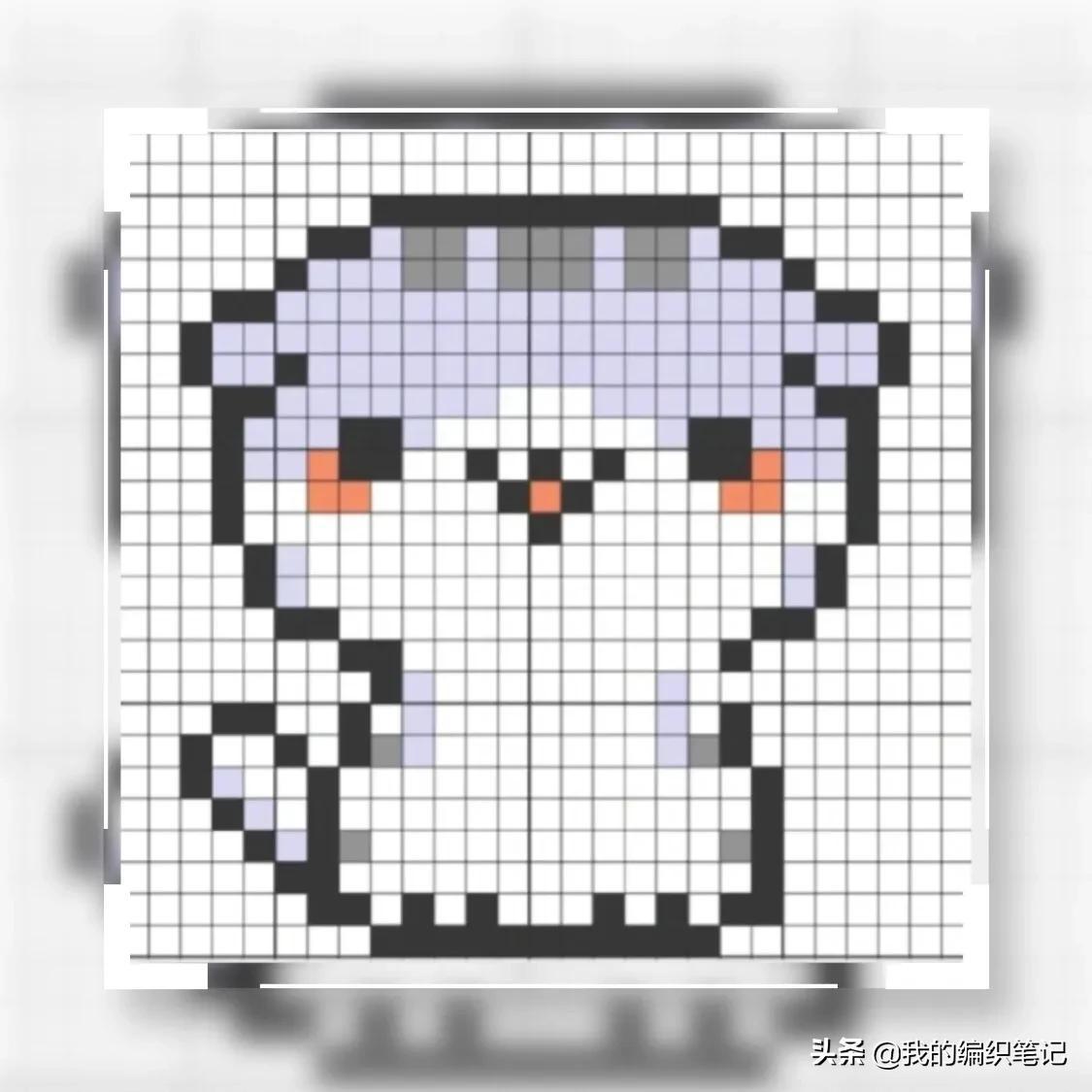 26 pixel pictures of cartoon patterns, each one is really cuter than the last, you can always use it when you collect it
